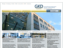Tablet Screenshot of gkdpb.de